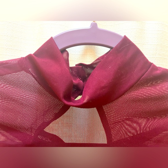 Mesh Long-sleeve Bodysuit (S/M) - Picture 4 of 6